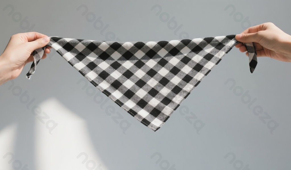 Aigostar Geruite driehoeksjaal voor honden