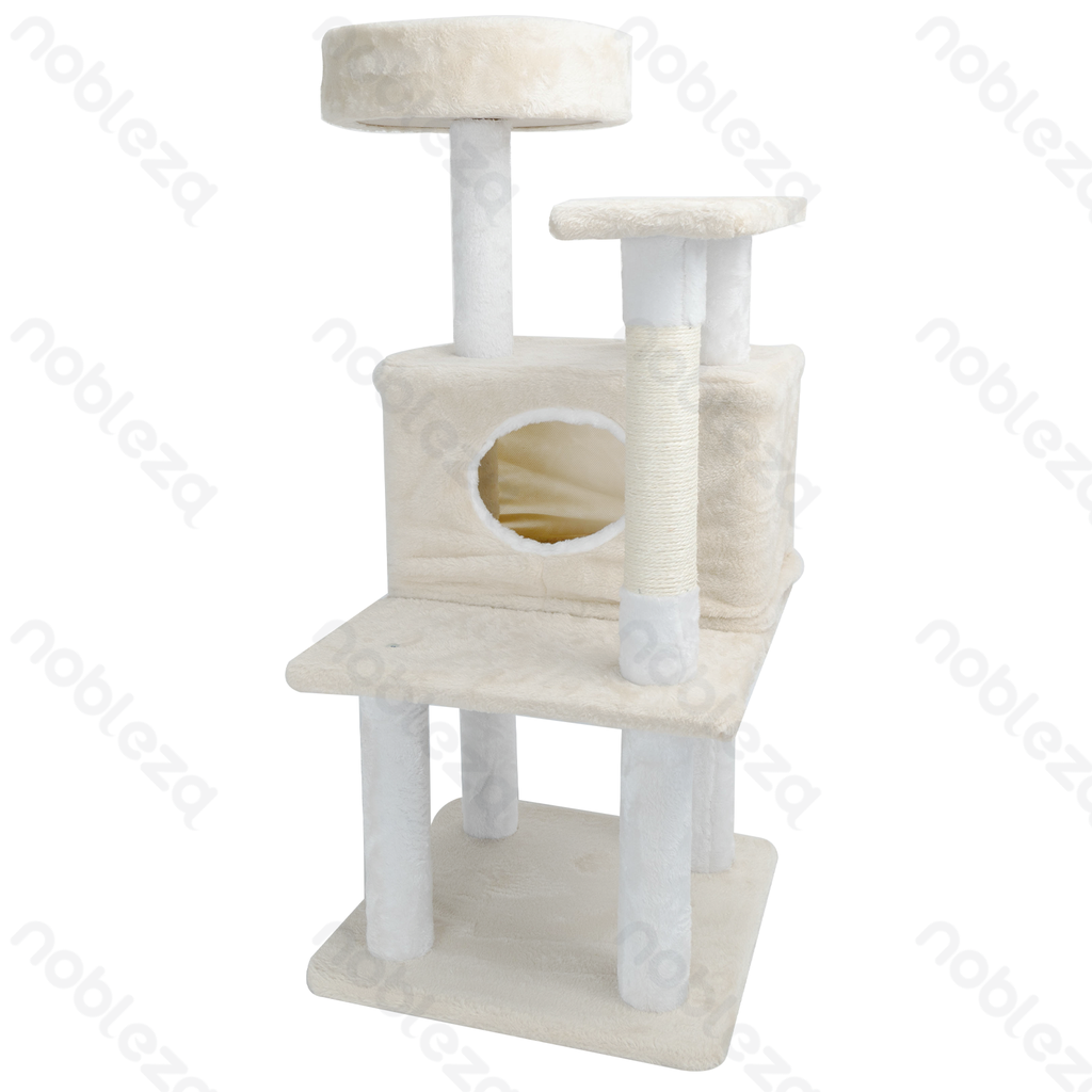 Aigostar Cat tree L53*W49*H90cm Beige
