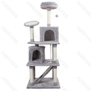 Aigostar Cat tree Luxury model L65*W50*H161cm Grey