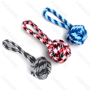 Aigostar Rope toys Single ball L20cm Blue&White Red&Black White&Grey White&Black