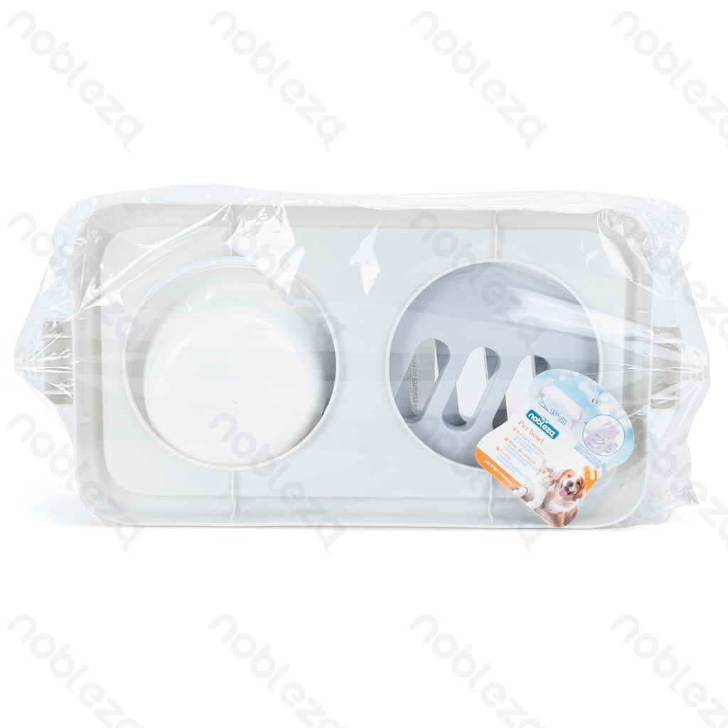 Aigostar Dubbele voerbak voor huisdieren met standaard