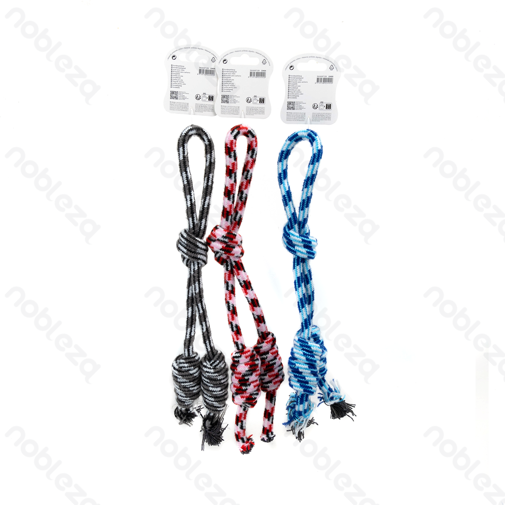 Aigostar Rope toys L43cm Blue&White Red&Black White&Grey White&Black