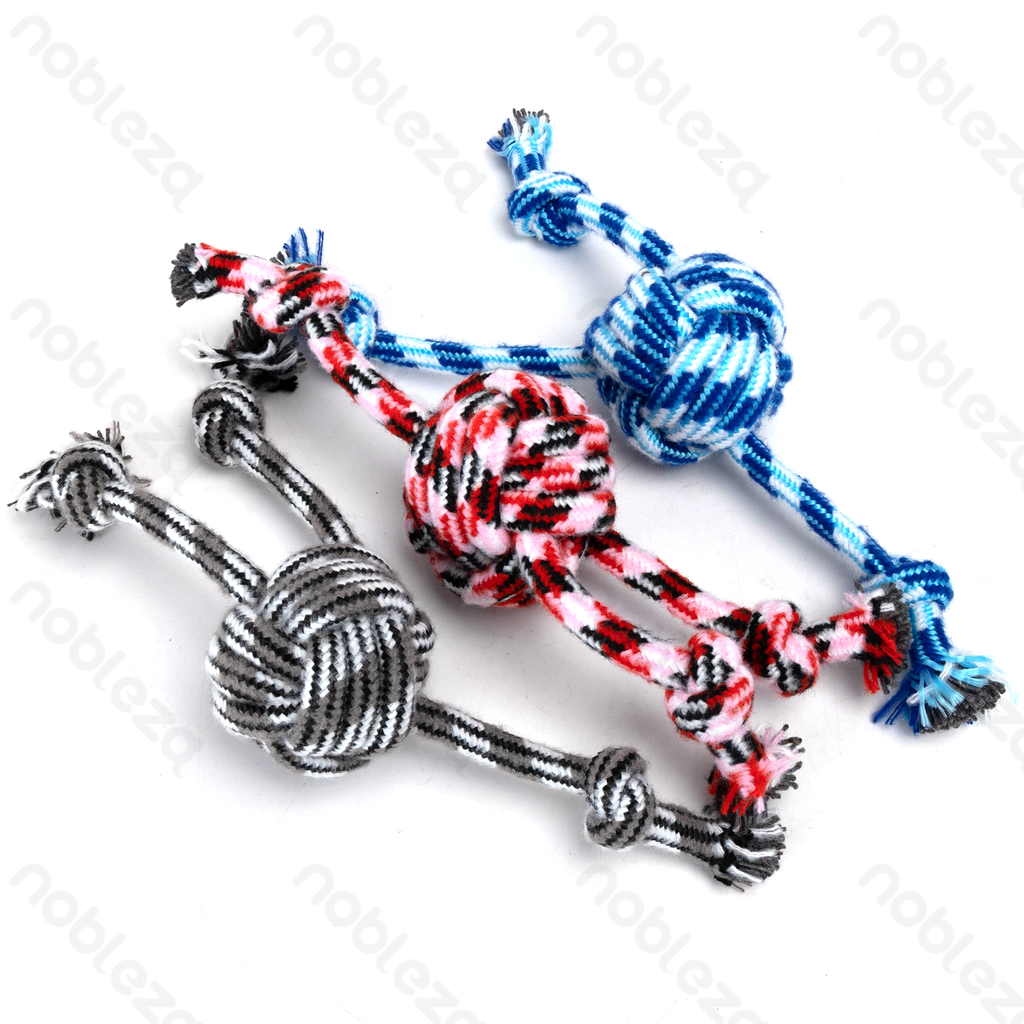 Aigostar Rope toys L30cm Blue&White Red&Black White&Grey White&Black