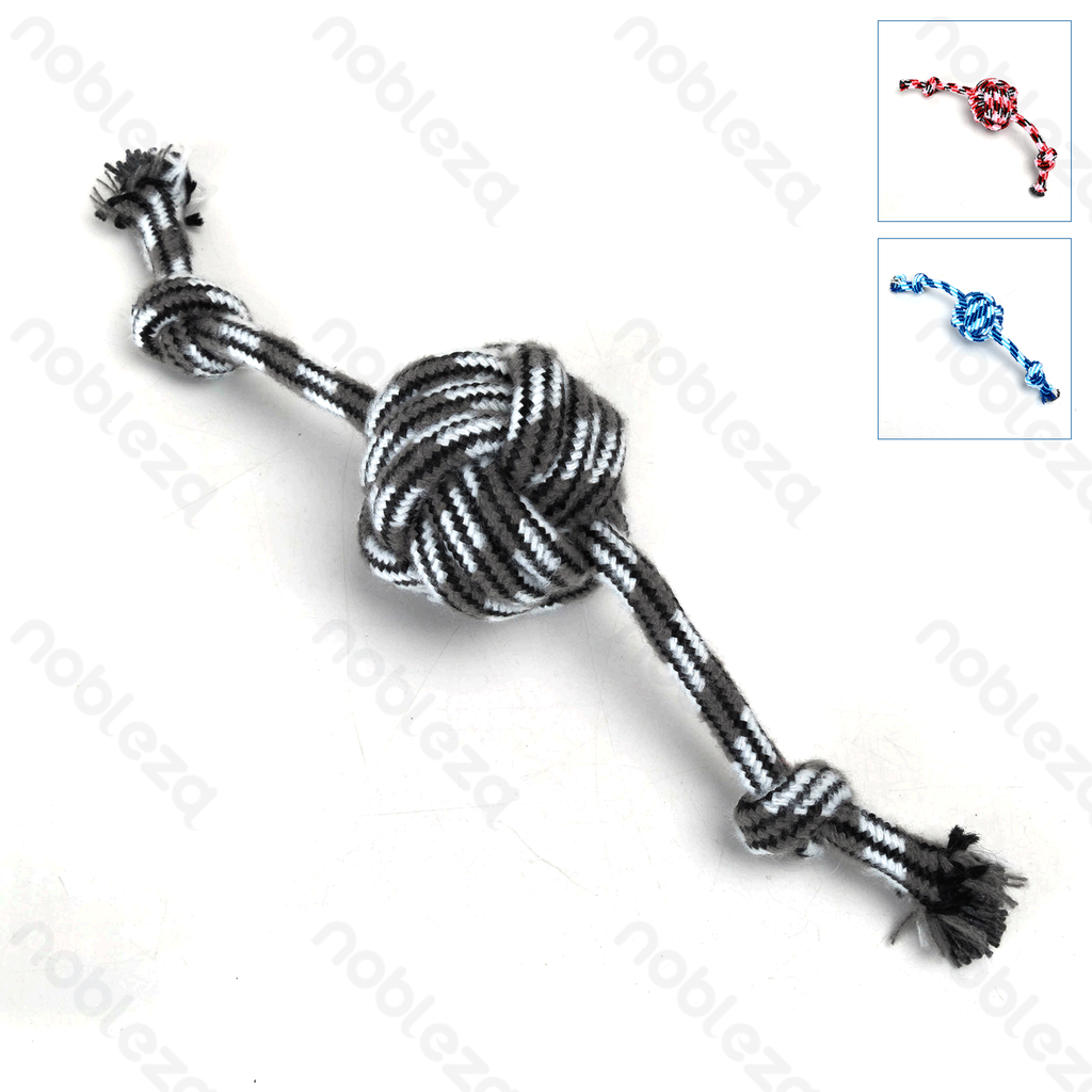 Aigostar Rope toys Single ball L32cm Blue&White Red&Black White&Grey White&Black