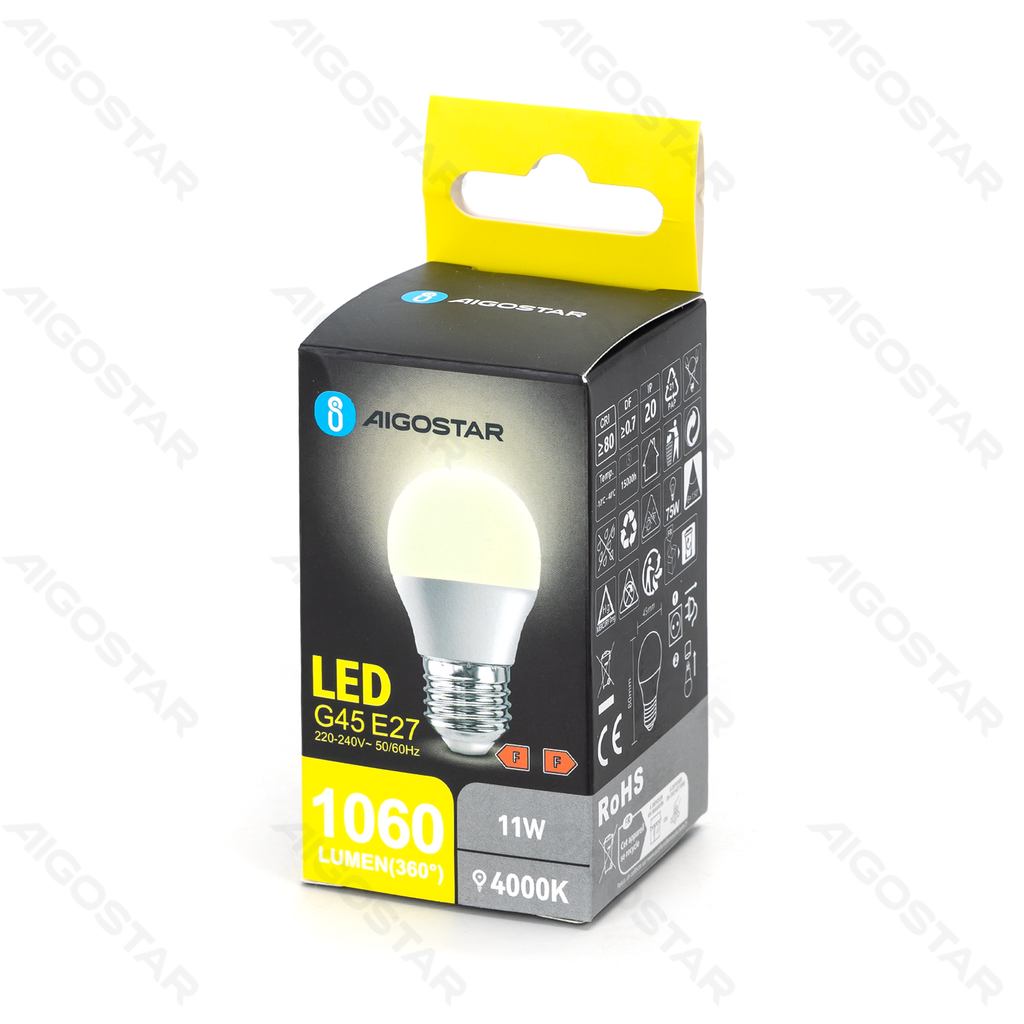 Aigostar LED lamp G45 11W 4000K 1060lm E27