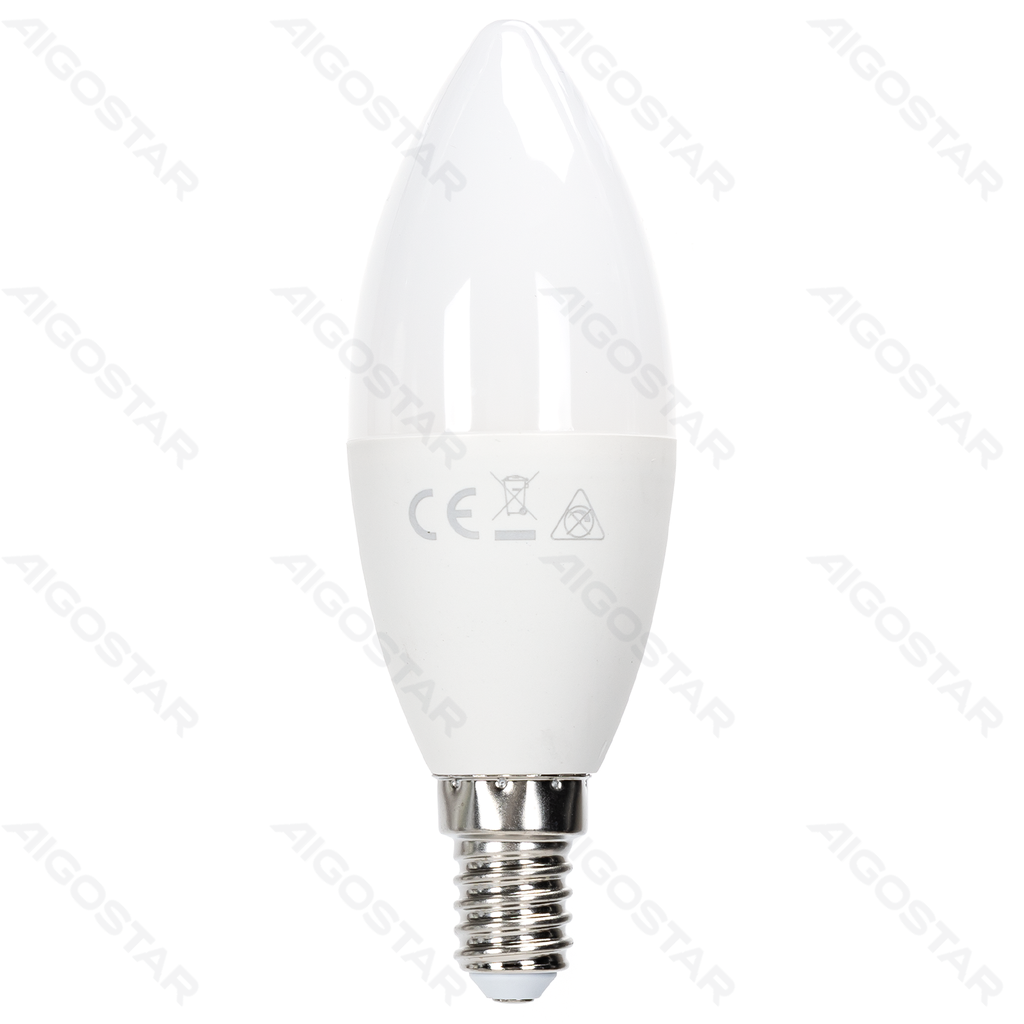 Aigostar LED lamp C37 12W 1170lm 3000K E14
