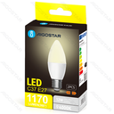 Aigostar LED lamp C37 E27 12W 4000K 2st