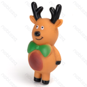 Aigostar Squeaky toy Vinyl Christmas elk L12.8*W6.1cm Brown