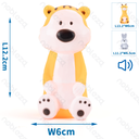 Aigostar Dierenserie vinyl hondenspeeltje