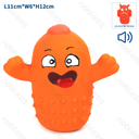 Aigostar Latex monsterspeeltje L11*B6*H12 cm/L12 3*B5*H9 5 cm