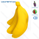 Aigostar Fruitlatexserie speeltje L10*B6*H7 5 cm/L13 5*B6 5*H5 5 cm/L10*B8 5*H8 5 cm