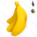 Aigostar Fruitlatexserie speeltje L10*B6*H7 5 cm/L13 5*B6 5*H5 5 cm/L10*B8 5*H8 5 cm