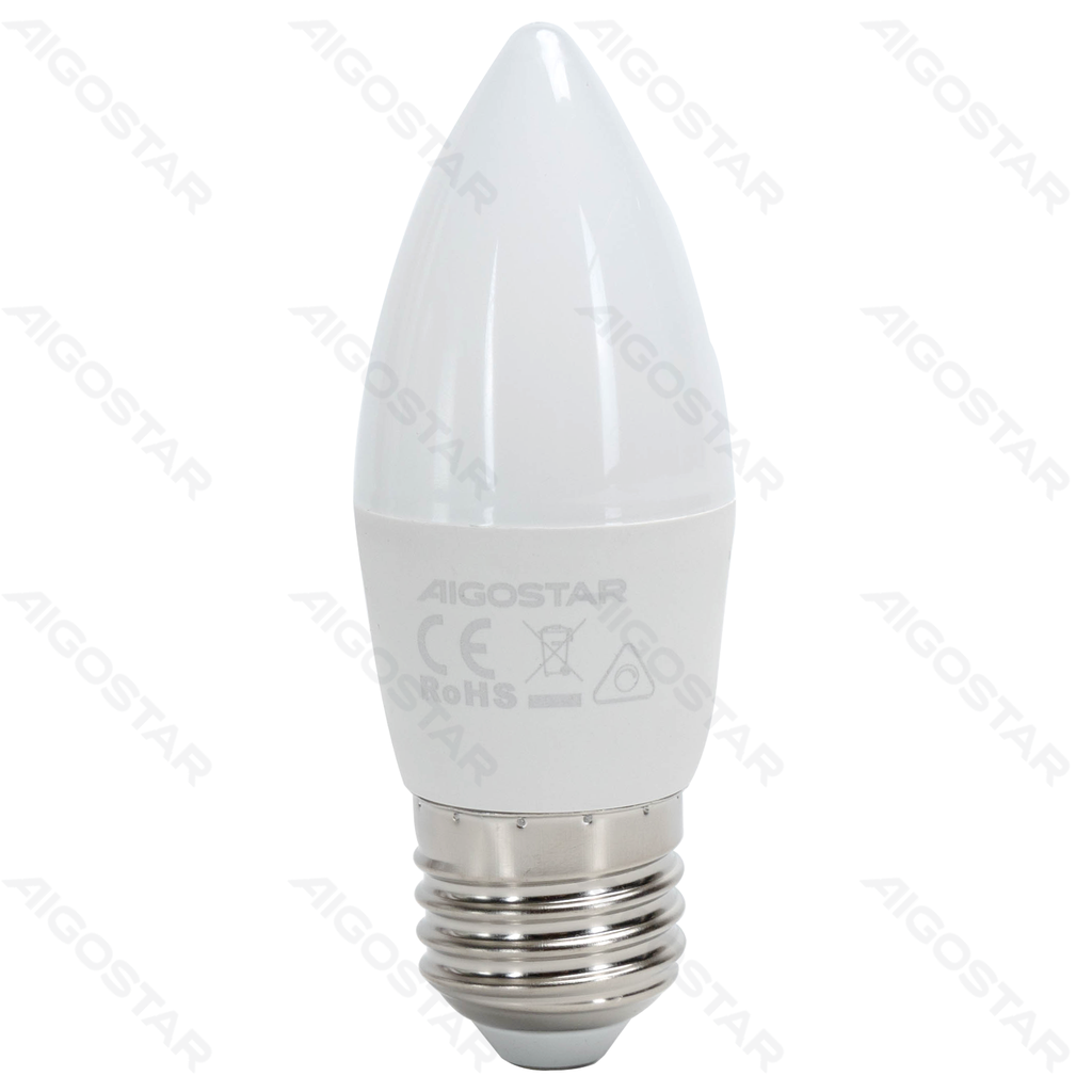 Aigostar Dimbare LED-lamp C37 E27 4 9W 6500K