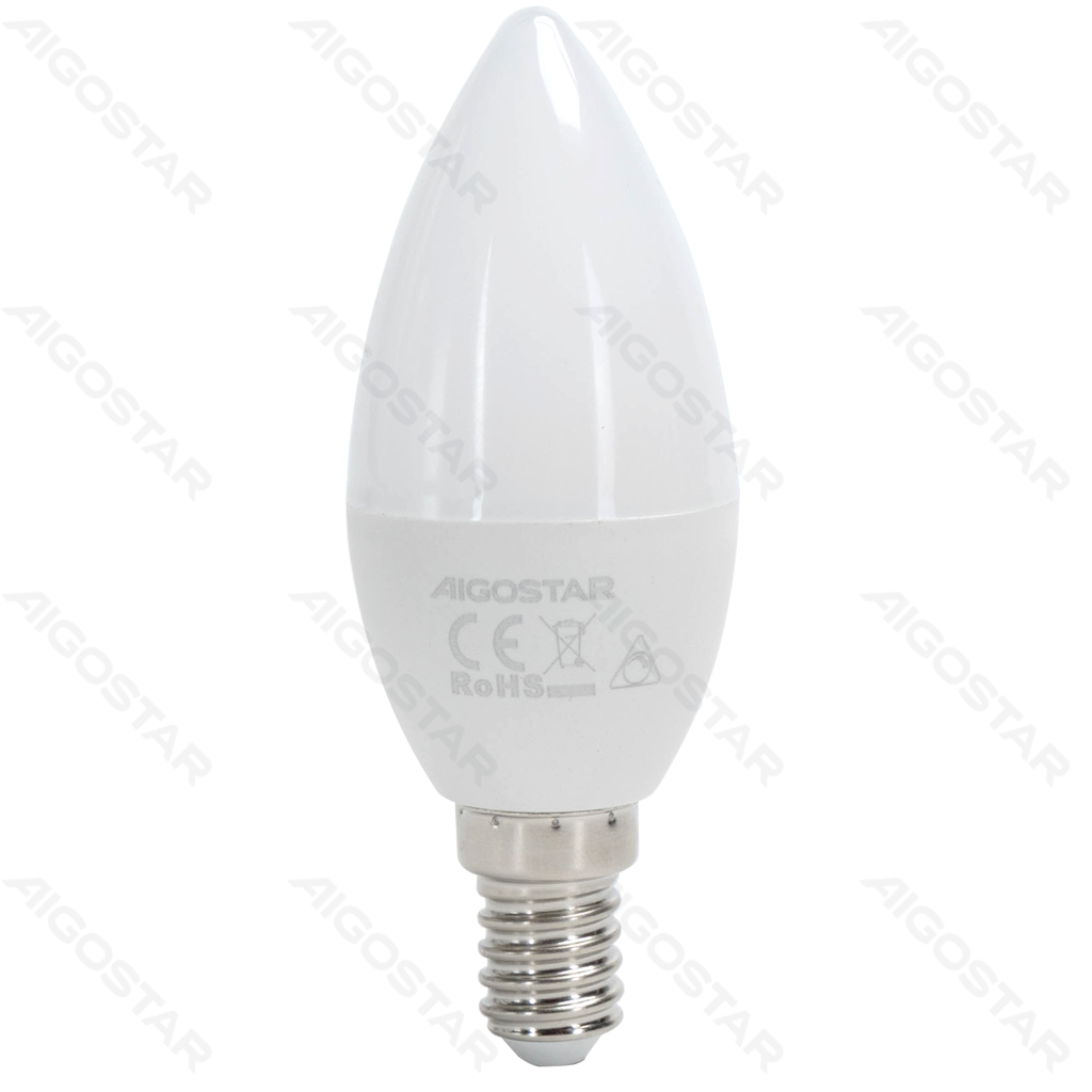 Aigostar Dimbare LED-lamp C37 E14 7W 4000K