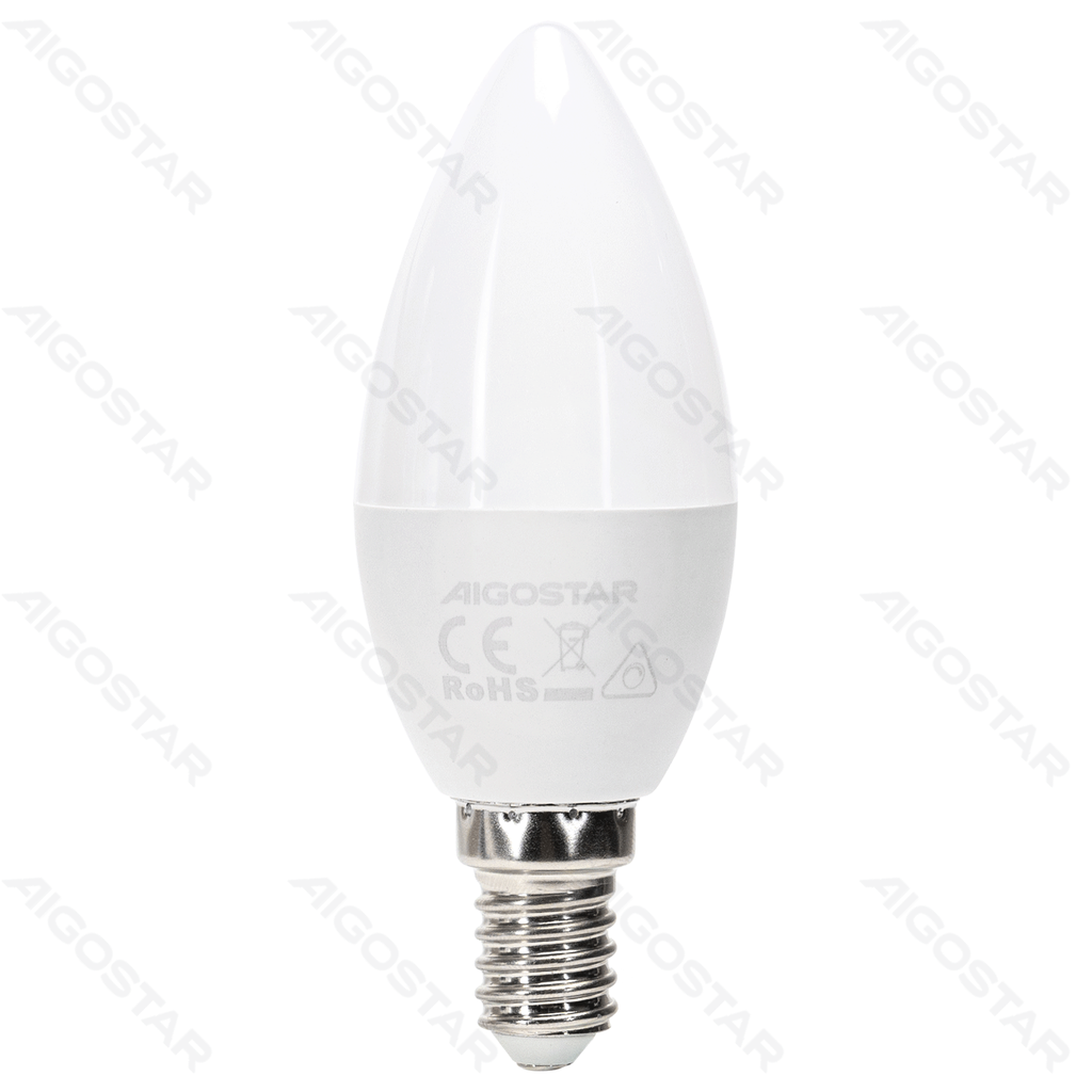 Aigostar Dimbare LED-lamp C37 E14 4 9W 2700K