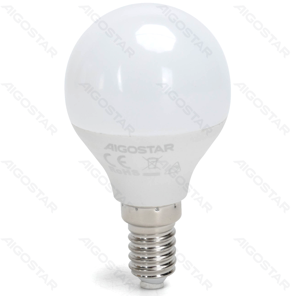 Aigostar Dimbare LED-lamp G45 E14 4 9W 6500K