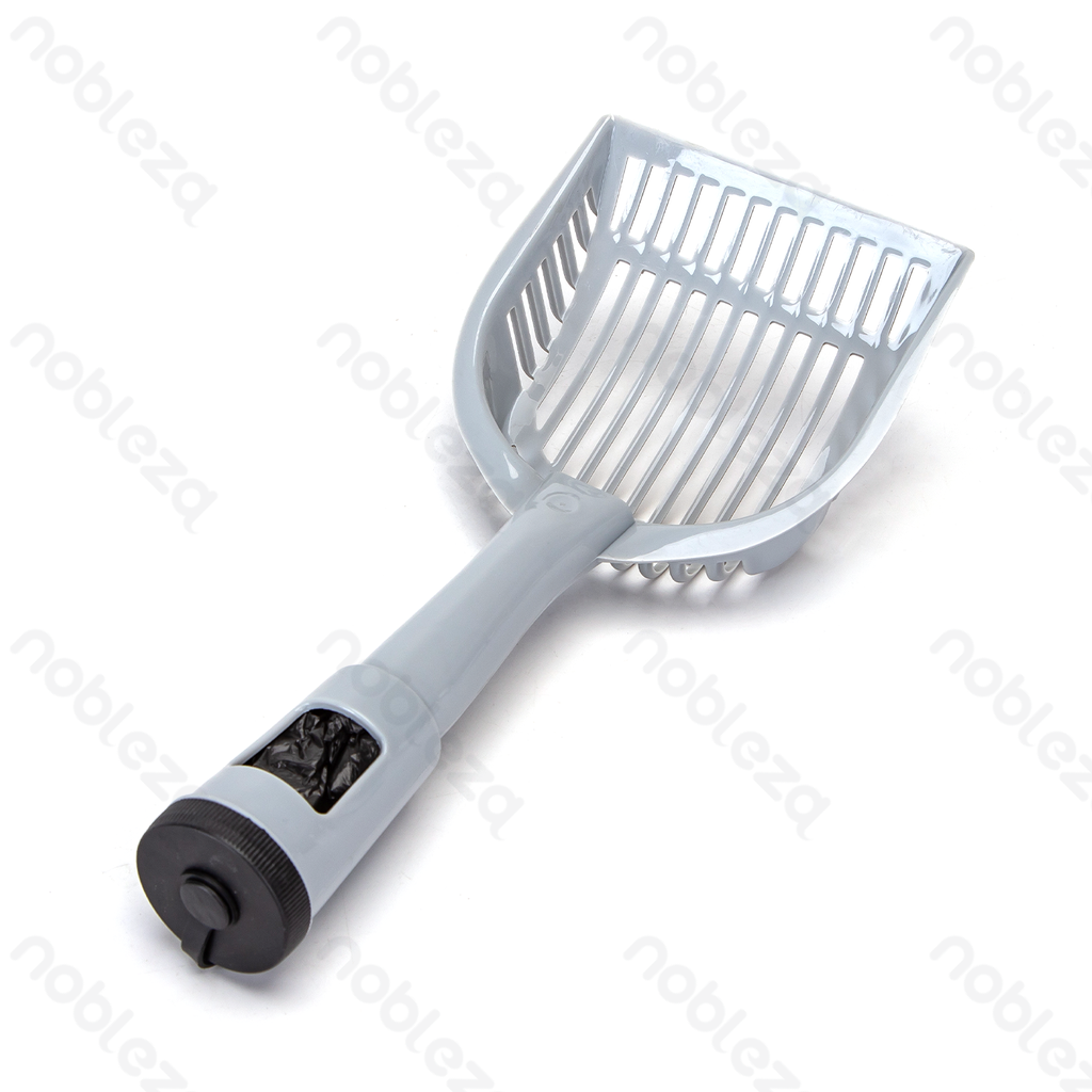 Aigostar Schepje voor kattenbakvulling met ingebouwd compartiment om afval te bewaren