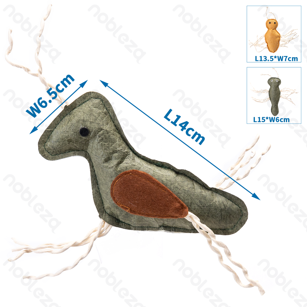 Aigostar Reeks kattenspeeltjes van insecten met kattenkruid