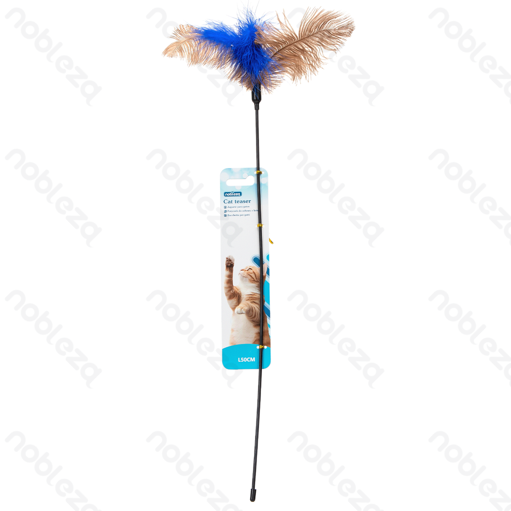 Aigostar Speelhengel met veren voor katten