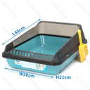 Aigostar Gesloten kattenbak met schep