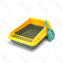 Aigostar Gesloten kattenbak met schep