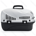 Aigostar Transportkooi met uitneembaar urinebestendig onderdeel voor huisdieren op het vliegtuig