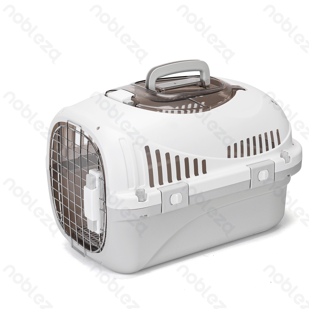 Aigostar Transportkooi met uitneembaar urinebestendig onderdeel voor huisdieren op het vliegtuig