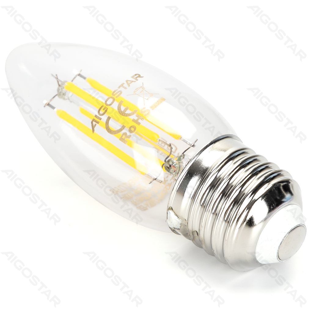 Aigostar Dimbare LED-gloeidraad C35 E27 4W 6500K