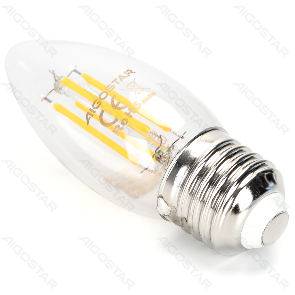 Aigostar Dimbare LED-gloeidraad C35 E27 4W 2700K