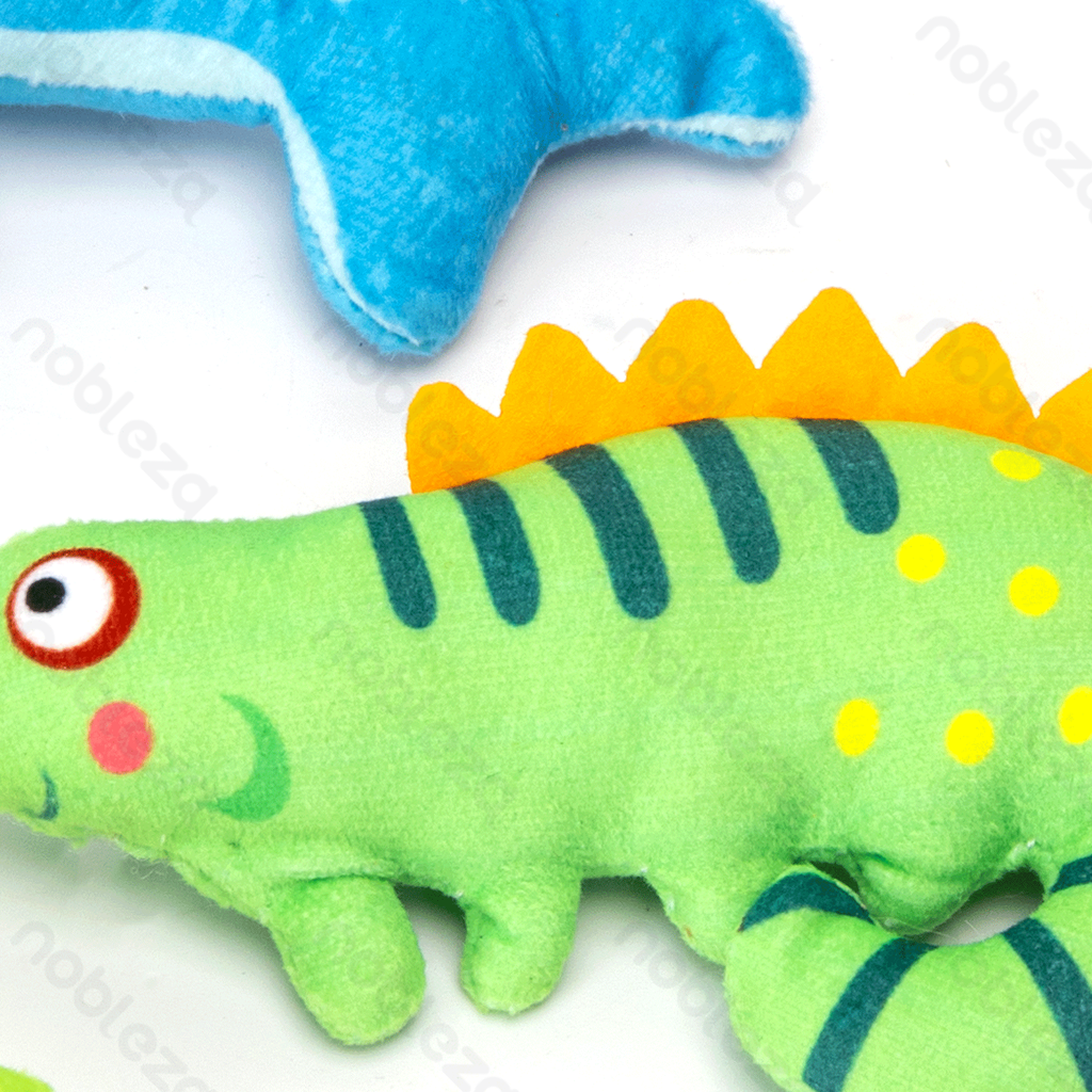 Aigostar Reeks kattenspeeltjes met dierenthema en kattenruid