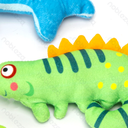 Aigostar Reeks kattenspeeltjes met dierenthema en kattenruid