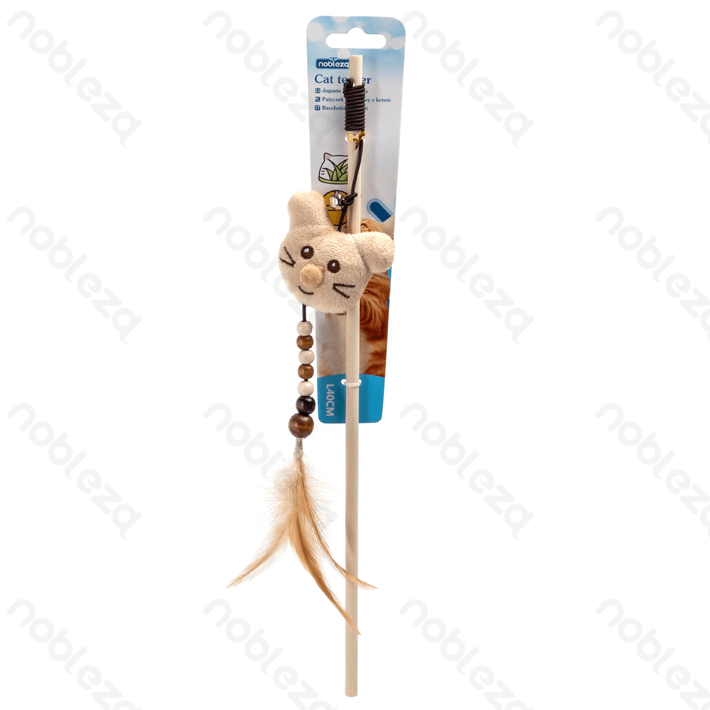 Aigostar Speelhengel met belletje en kattenkruid