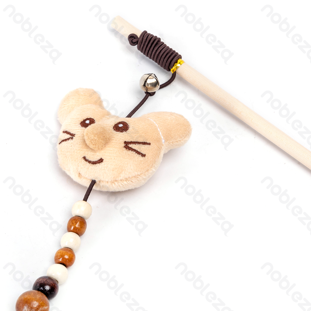 Aigostar Speelhengel met belletje en kattenkruid