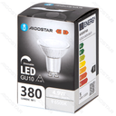 Aigostar LED GU10 4 9W 6500K dimbare lamp met glazen lampenkap