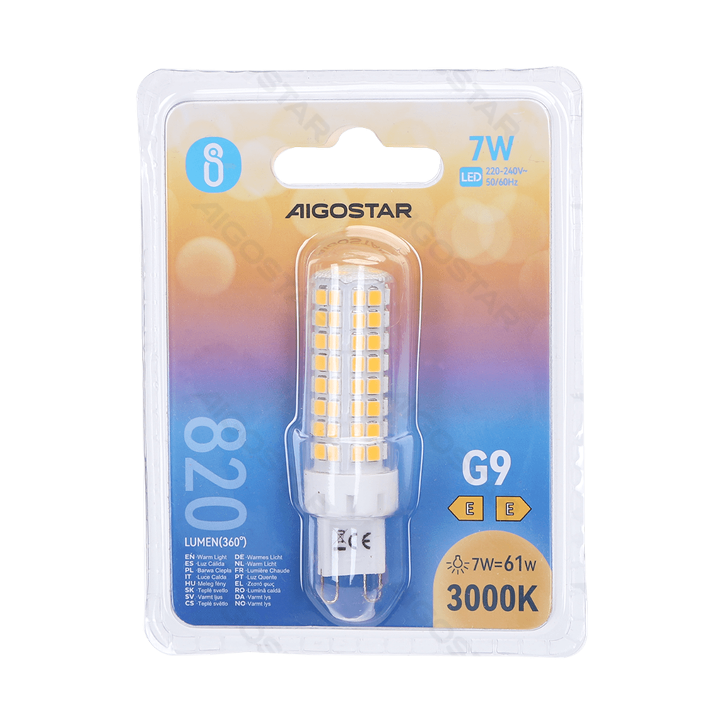 Aigostar LED Lampkralen G9 7W