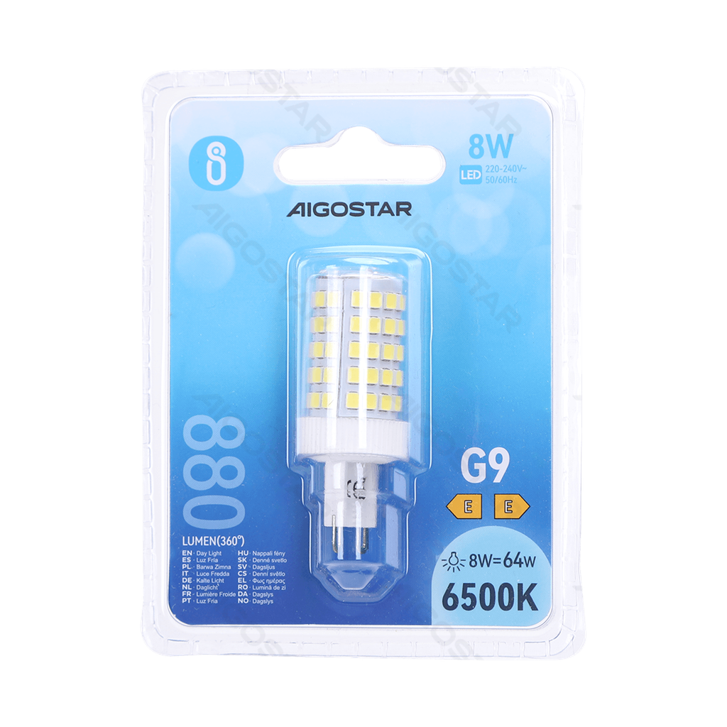 Aigostar LED Lampkralen G9 8W