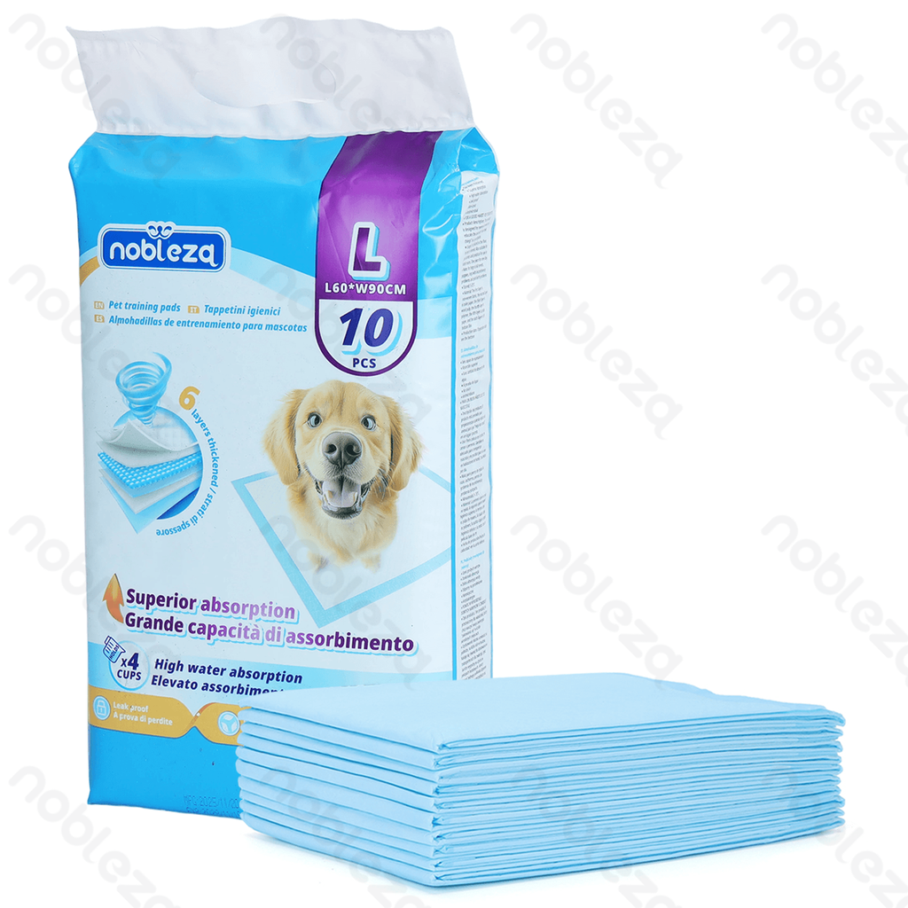 Aigostar Pet pad L L60*W90cm White&Blue 10pcs