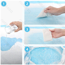 Aigostar Pet pad L L60*W90cm White&Blue 10pcs