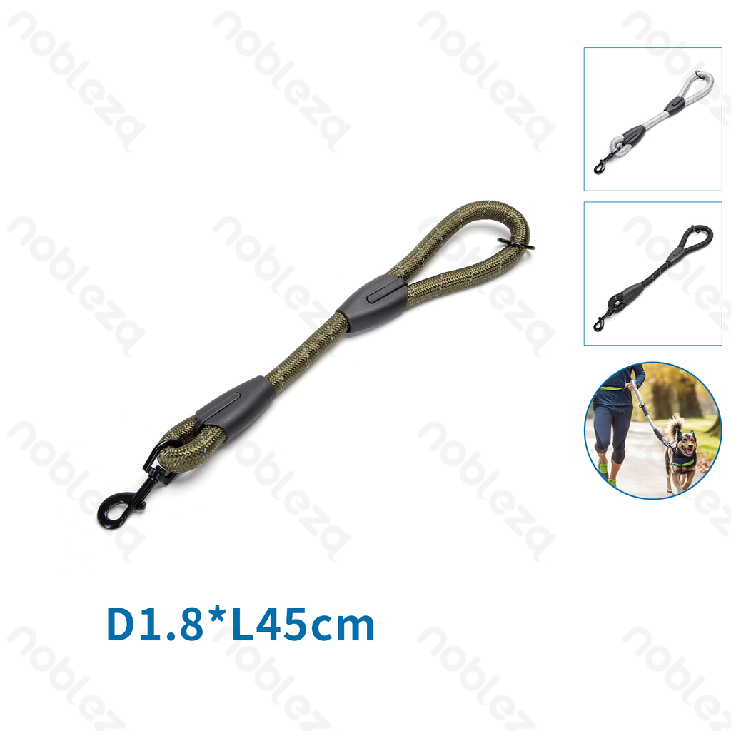 Aigostar Reflecterende korte leiband van rond touw