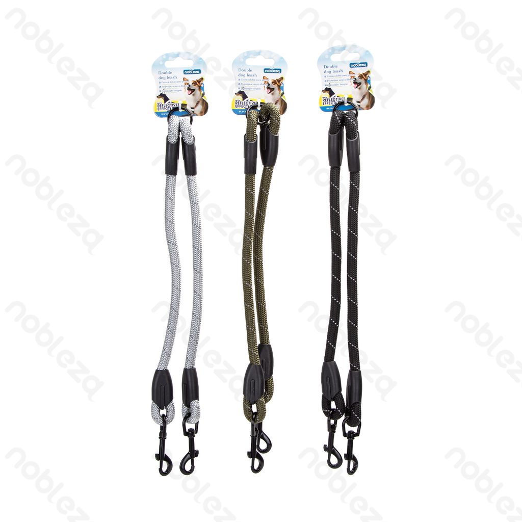 Aigostar Reflecterende leiband van rond touw met twee haken