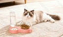 Aigostar 2-in-1 kattenvoer- en waterbak set