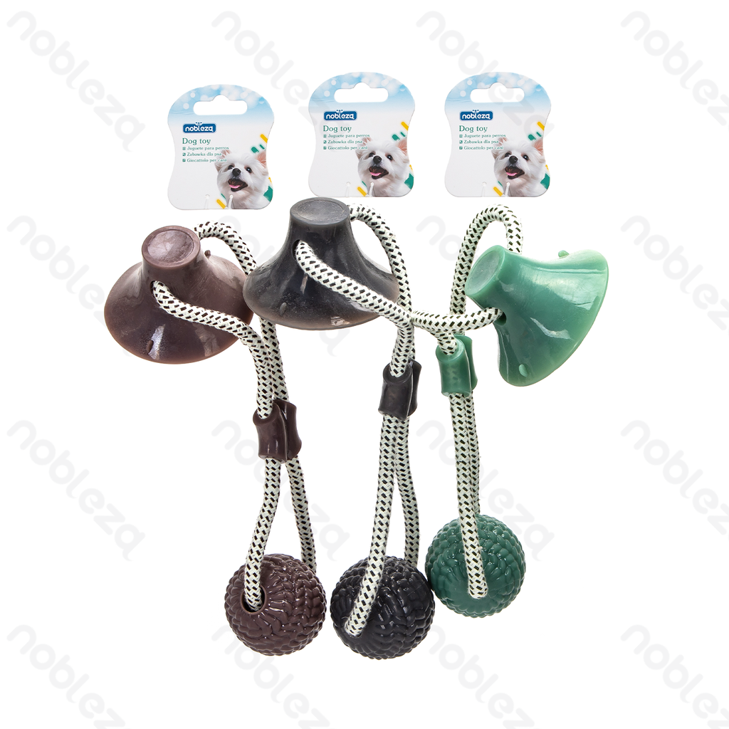 Aigostar Hondenspeeltje met katoentouw en TPR-bal