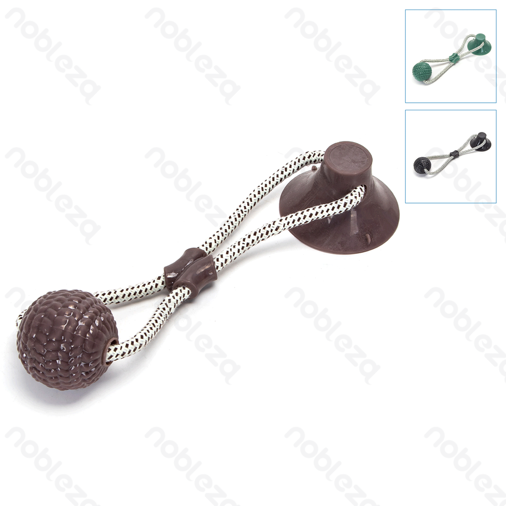 Aigostar Hondenspeeltje met katoentouw en TPR-bal