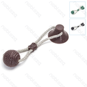 Aigostar Hondenspeeltje met katoentouw en TPR-bal