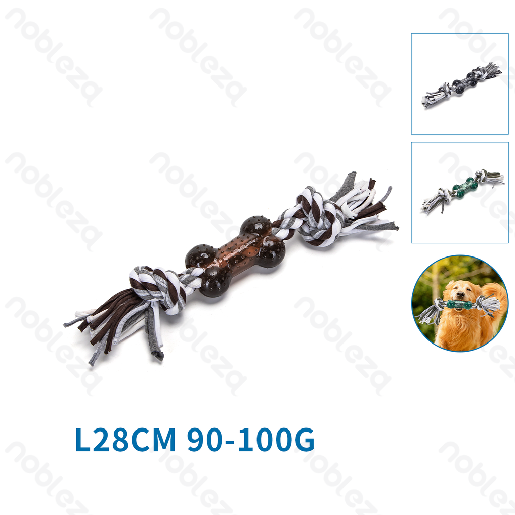 Aigostar Hondenspeeltje met katoentouw en TPR-been