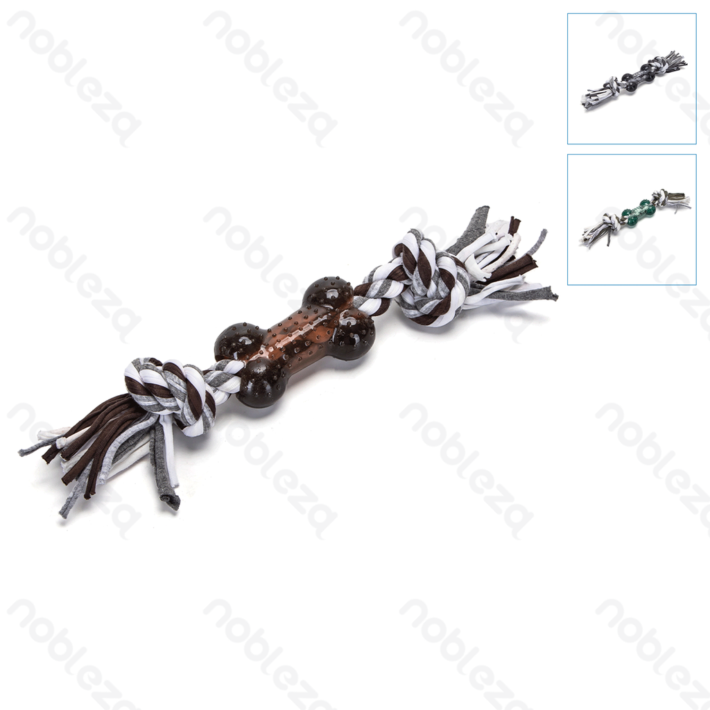 Aigostar Hondenspeeltje met katoentouw en TPR-been