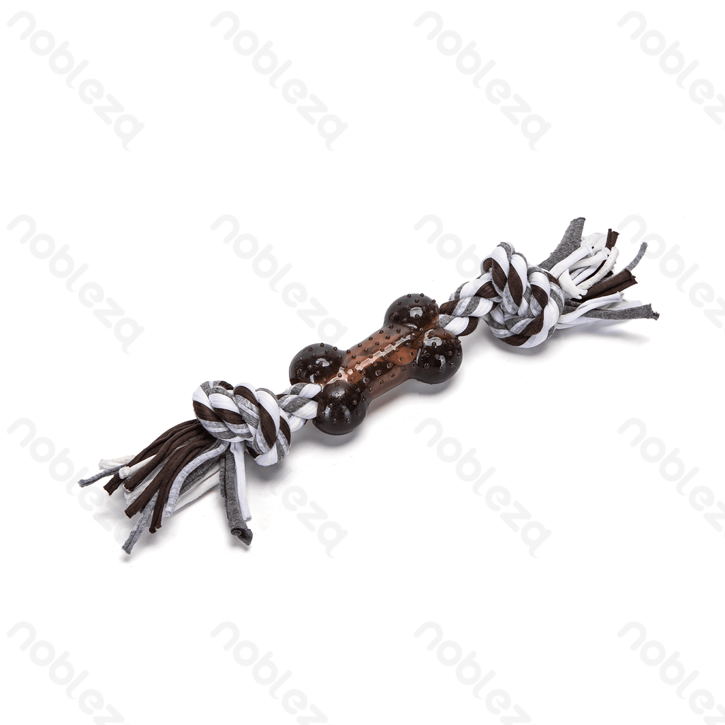 Aigostar Hondenspeeltje met katoentouw en TPR-been