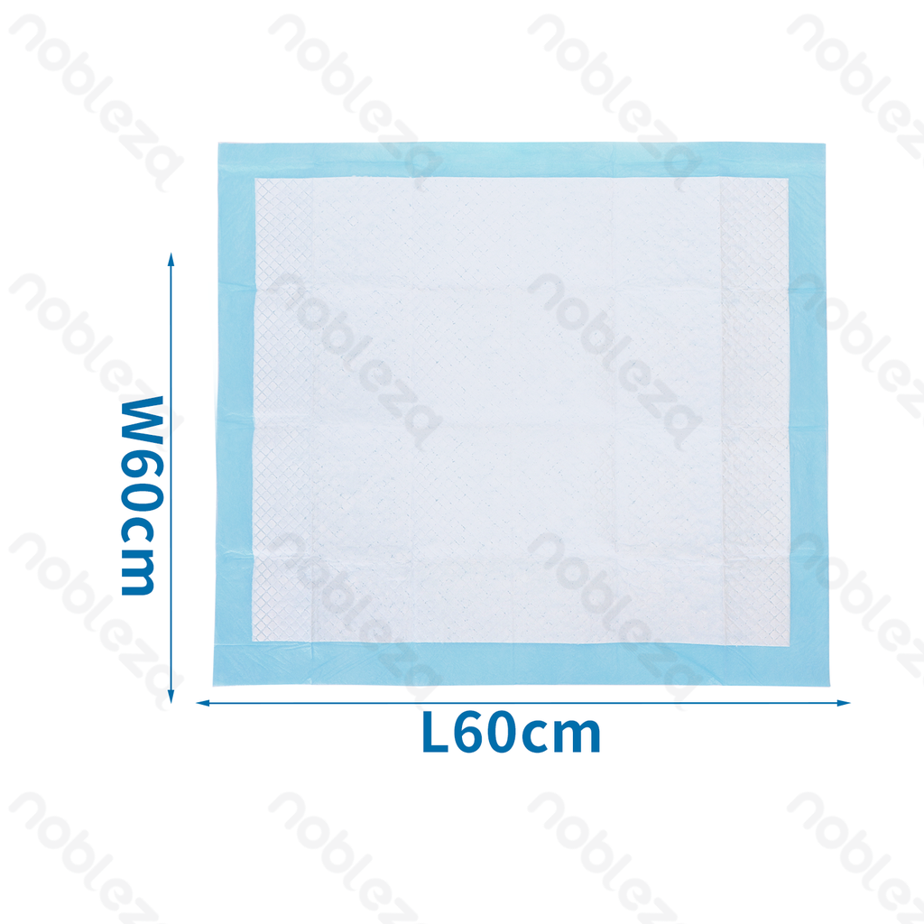 Aigostar Pet pad Adhesive tape sticker M L60*W60cm White&Blue 10pcs