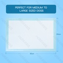 Aigostar Pet pad L L60*W90cm White&Blue 30pcs