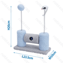 Aigostar H-vormig krabspeeltje voor katten